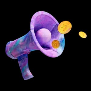 Megaphone illustration image